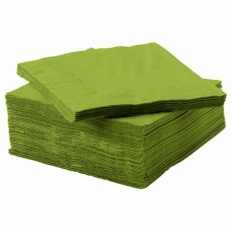 Stalo serviravimo servetėlės žalios 33x33 20vnt