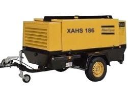 (10500 L/min, 12 bar) Mobilus dyzelinis oro kompresorius "ATLAS COPCO XAHS 186"