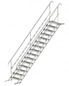 Mobilūs laiptai TL-12 H(1,7-2,8)m 