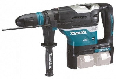 "AKCIJA!" > (8kg) Akumuliatorinis betono ir mūro ardymo-gręžimo perforatorius-kirstuvas SDS-max "MAKITA DHR400ZKU" (be akum.)