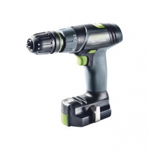 (16 Nm) Akumuliatorinis gręžtuvas-suktuvas "Festool TXS 2,6"+(2 akum)