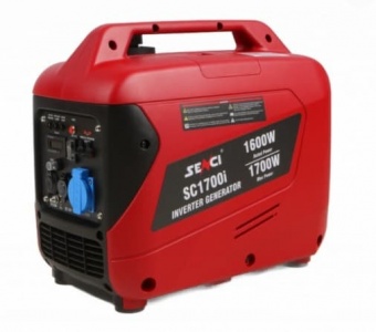 (1,6 kW) Benzininis elektros generatorius "SC1700i" (230V vienfazis) komp.