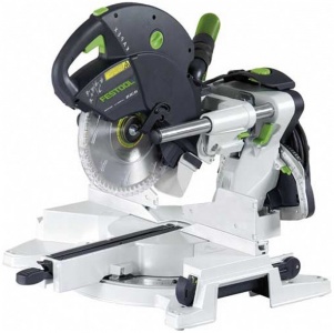 Diskinis dailylenčių kampų pjoviklis "FESTOOL KAPEX KS 120"