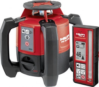 Lazerinis automatinio orientavimo rotacinis nivelyras "HILTI PR-30"